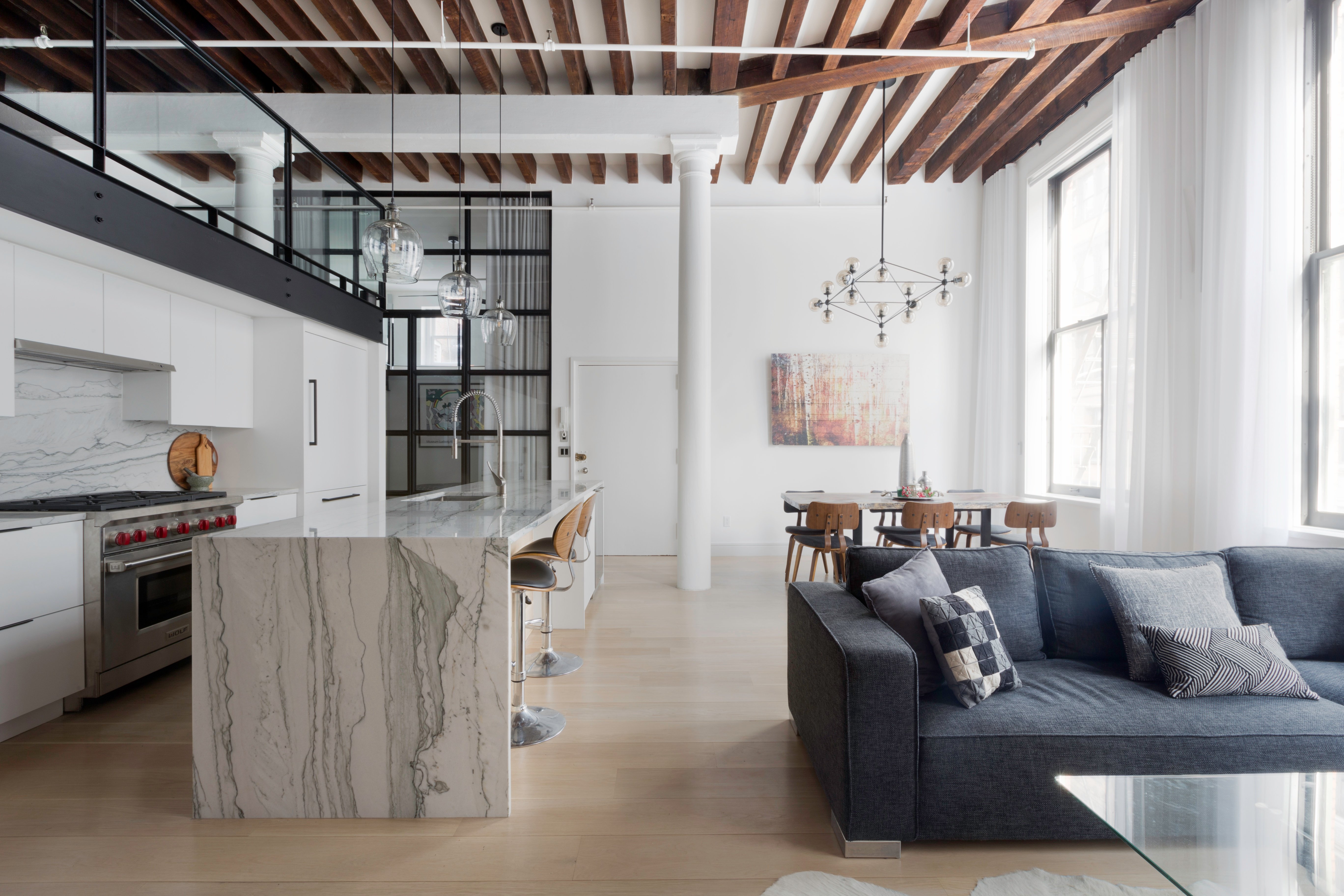 service contract interior design soho 3d house drawing